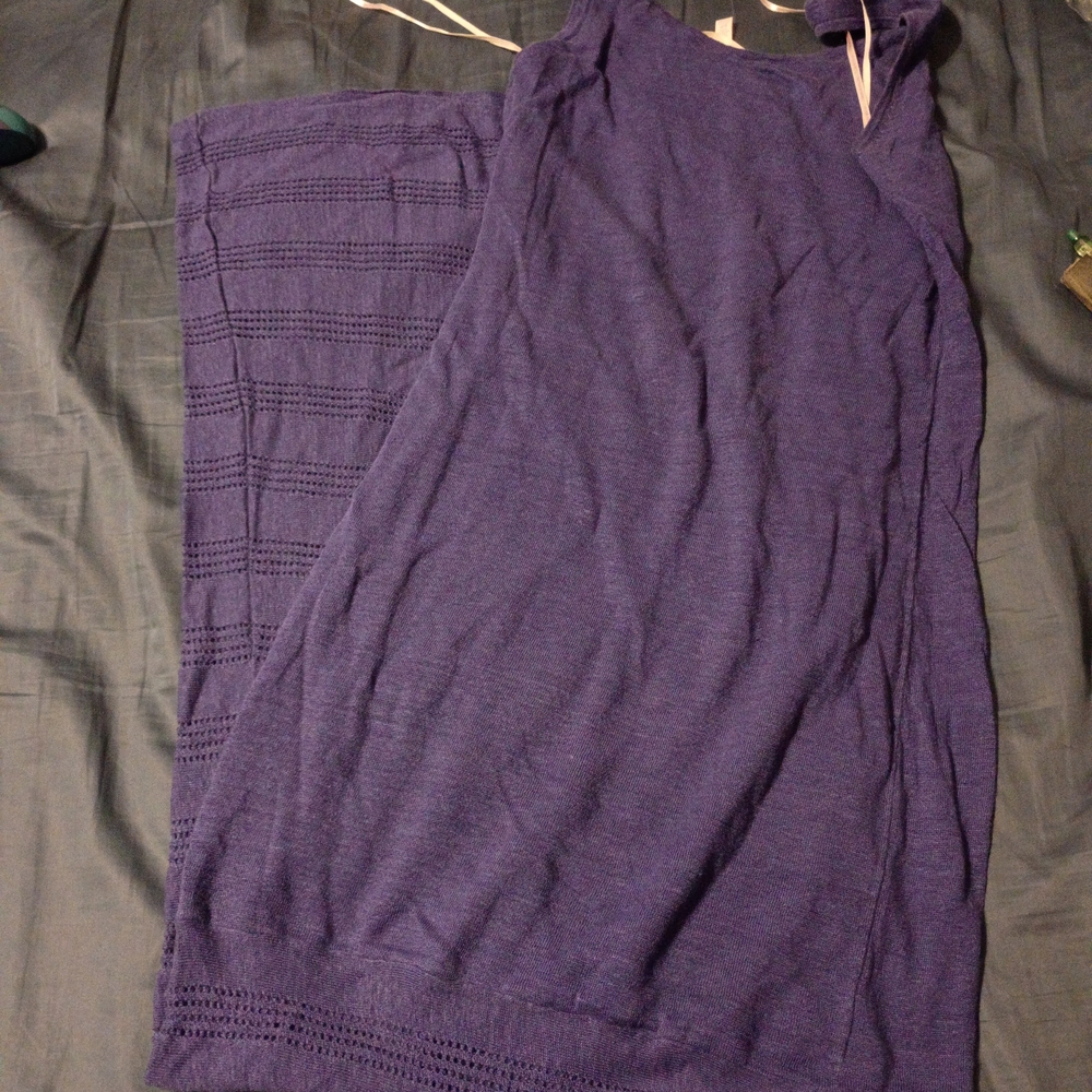 Victoria's Secret Purple Maxi Dress
